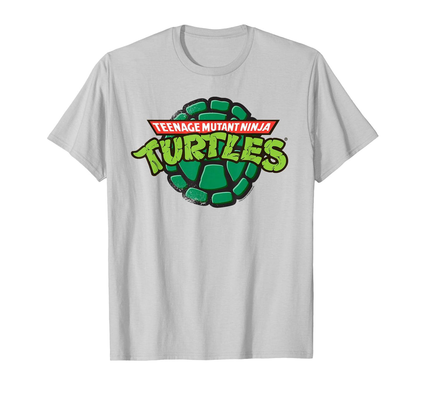 Teenage Mutant Ninja Turtles Retro Turtle Shell Logo Cartoon T-Shirt