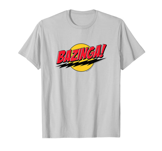 The Big Bang Theory Bazinga! Round Logo TV Show T-Shirt