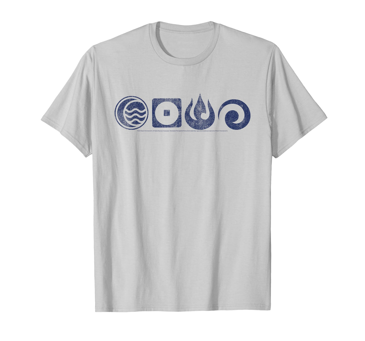 Avatar: Legend of Korra Element Icons Anime T-Shirt