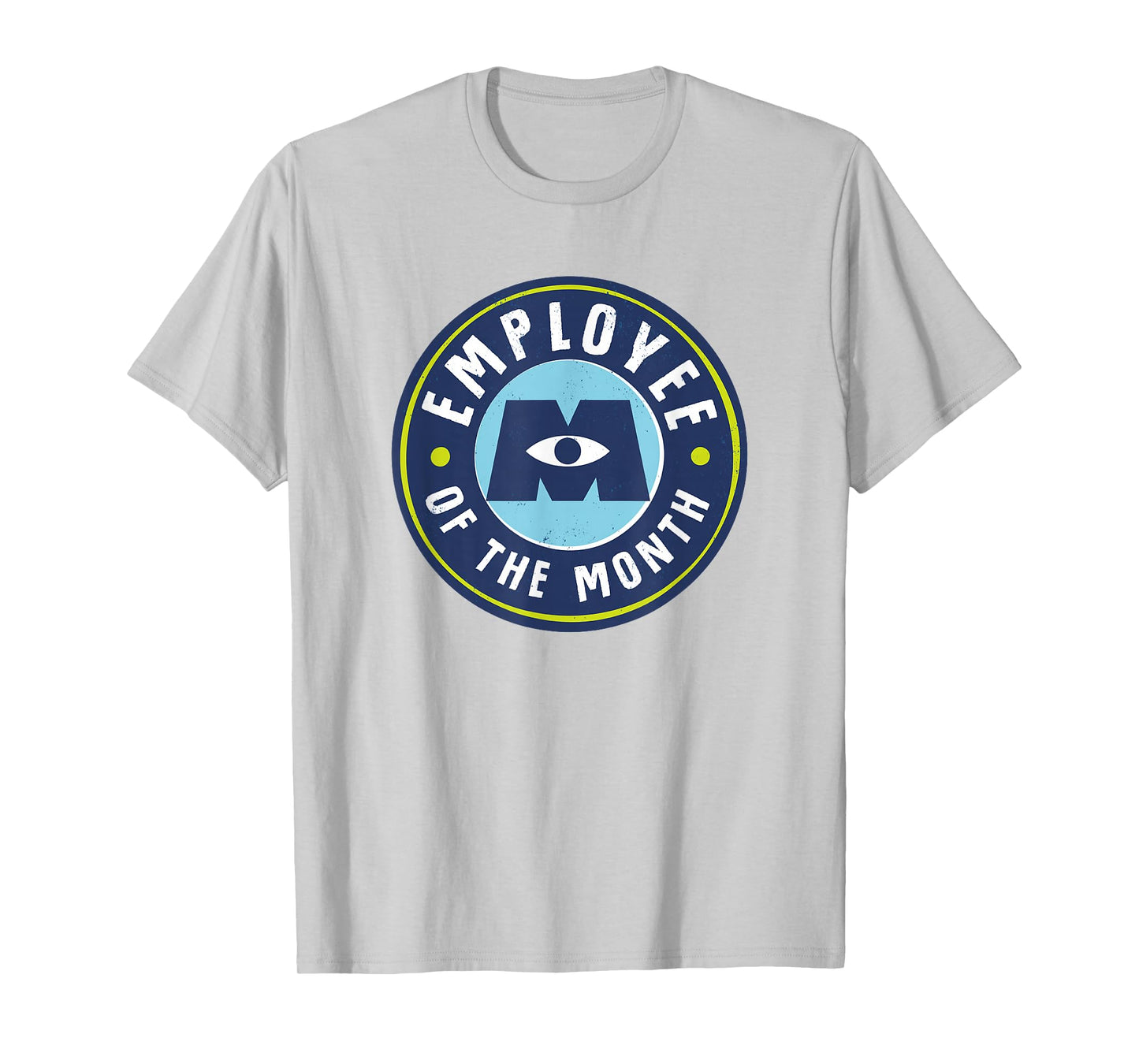 Disney Pixar Monsters, Inc. Employee Of The Month Chest Logo T-Shirt