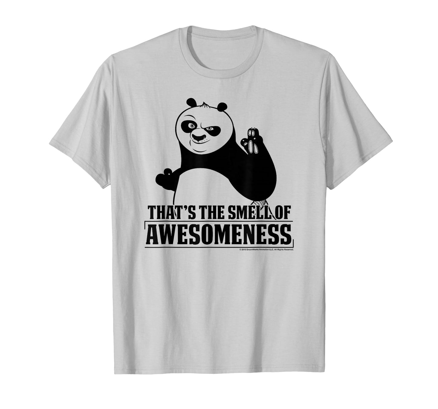 Kung Fu Panda Smell The Awesomeness Po Portrait T-Shirt
