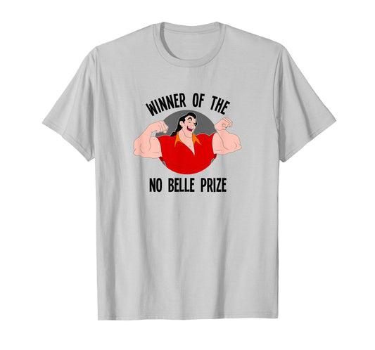 Disney Beauty and The Beast Gaston Winner of No Belle Prize T-Shirt Small