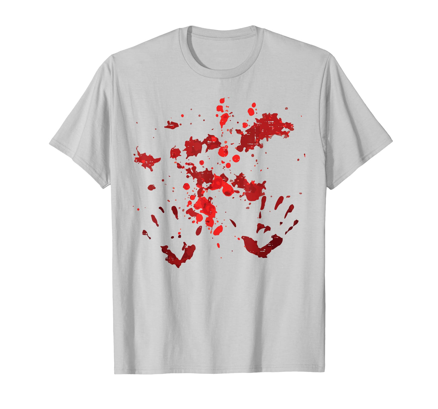 Bloody Hands Scary Wound Halloween Costume Men Women Kids T-Shirt