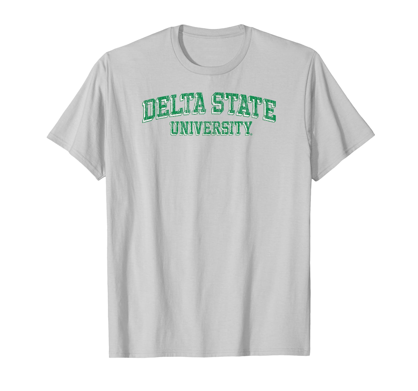 Delta State Statesmen Retro Gray Officially Licensed T-Shirt