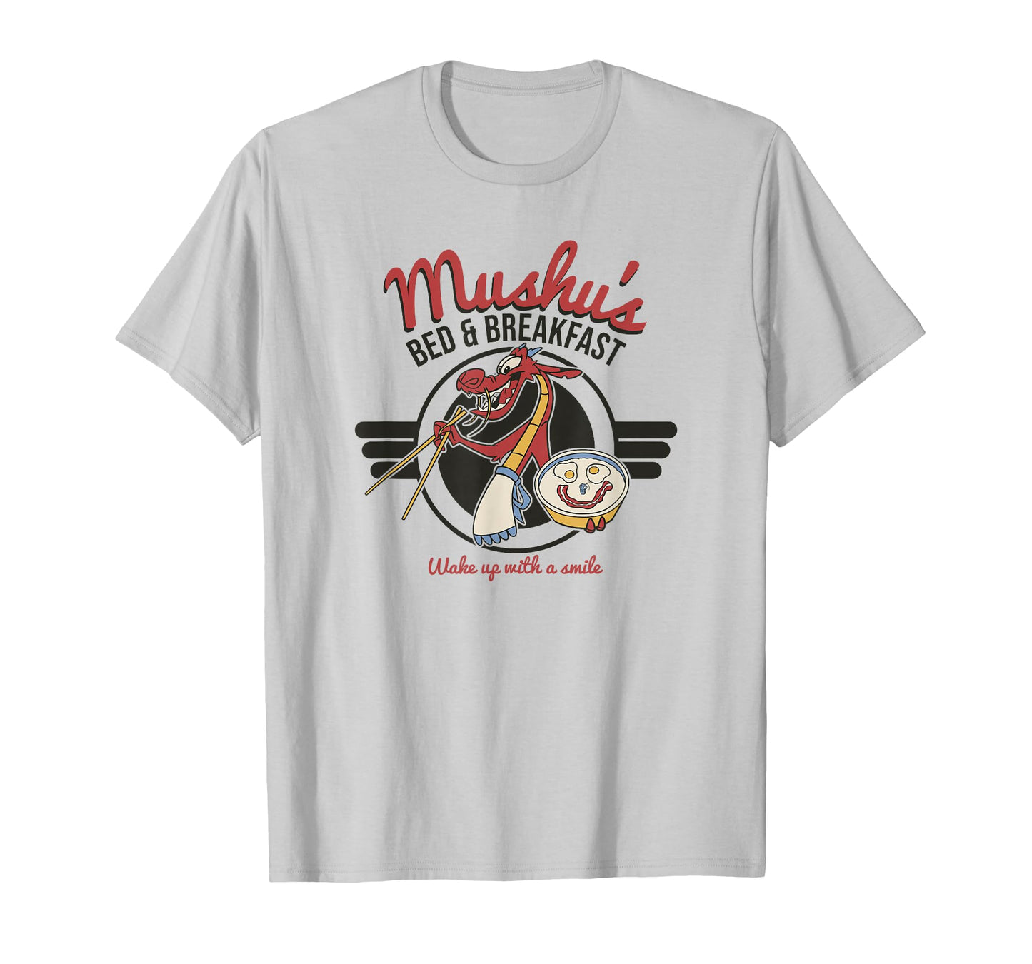 Disney Mulan Mushu's Bed & Breakfast Poster T-Shirt Small