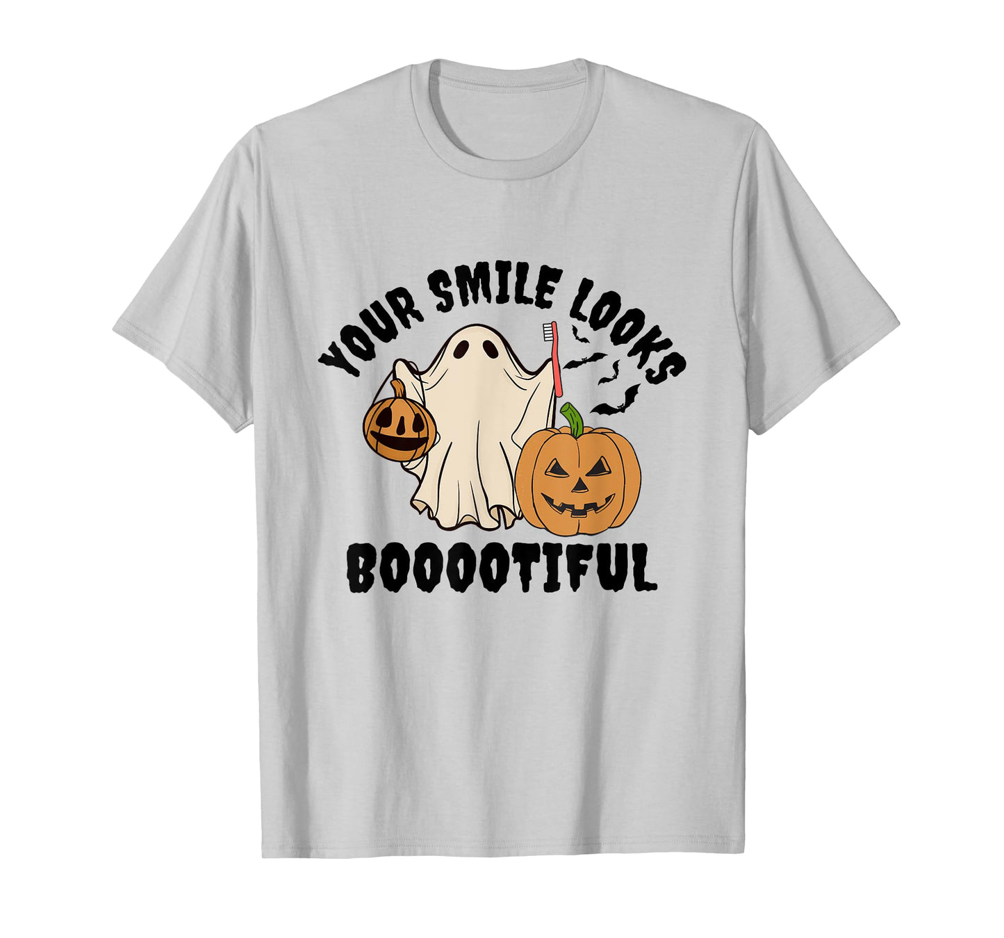 Halloween Pediatric Dental Assistant Spooky Dental Hygienist T-Shirt