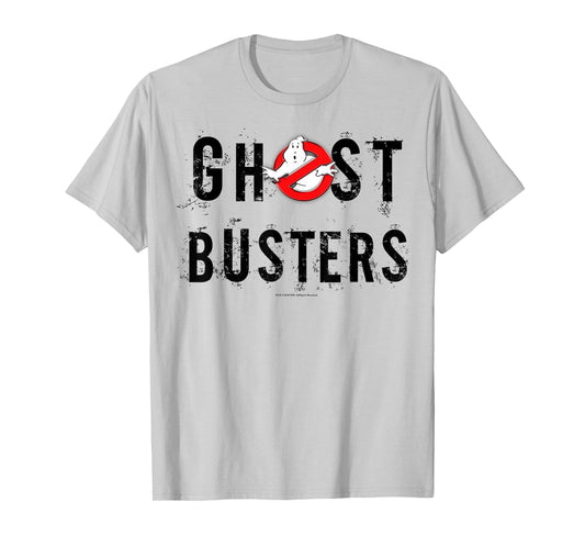 Ghostbusters Static Logo Text T-Shirt