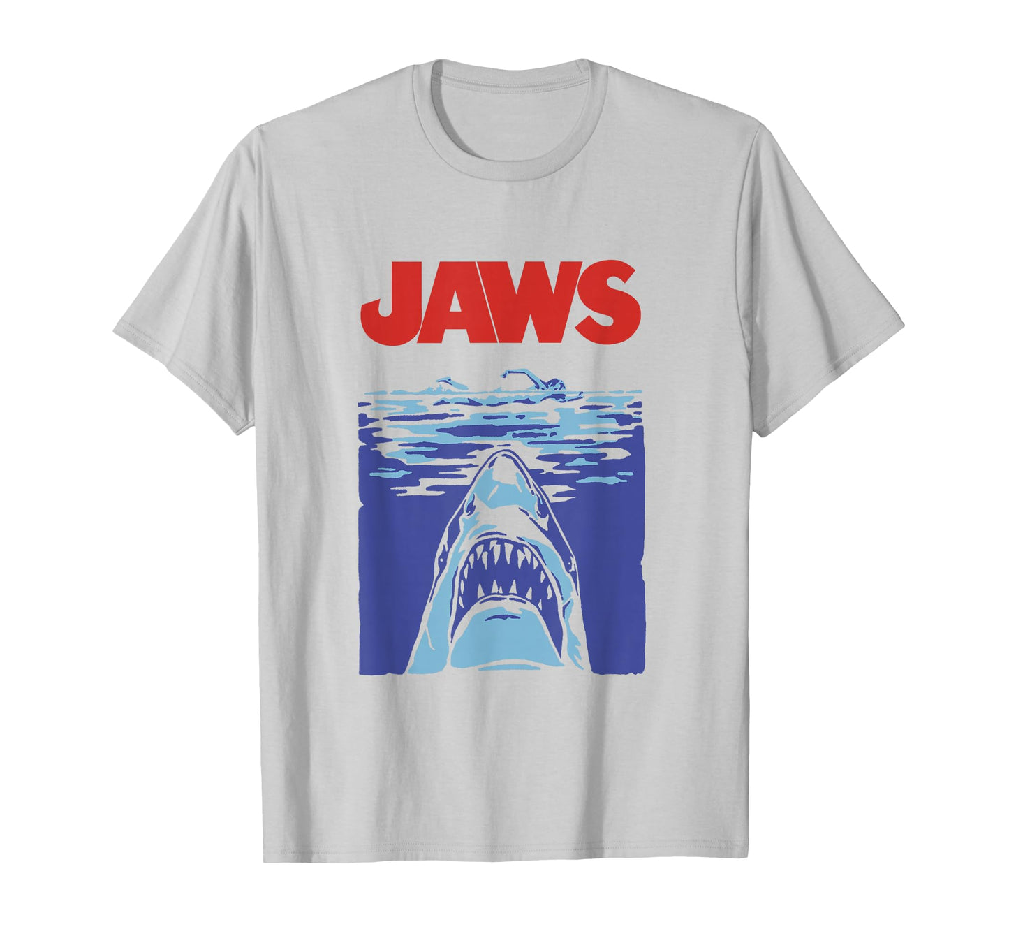 Jaws 50th Anniversary Poster Classic Style Front & Back T-Shirt