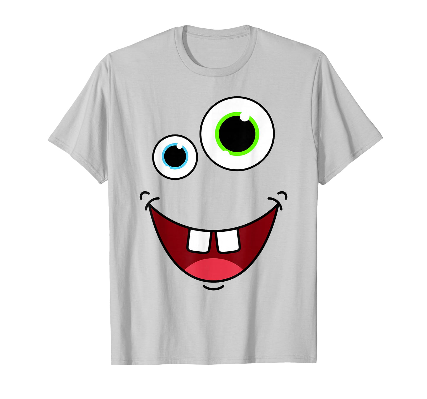 Funny Silly Monster Face Group Costume Birthday Halloween T-Shirt