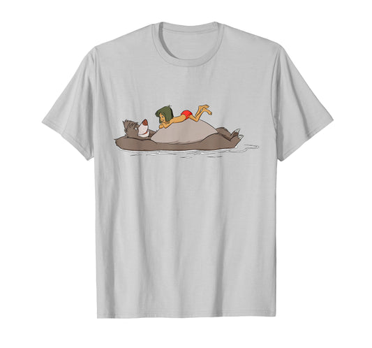 Disney The Jungle Book Mowgli and Baloo T-Shirt Small