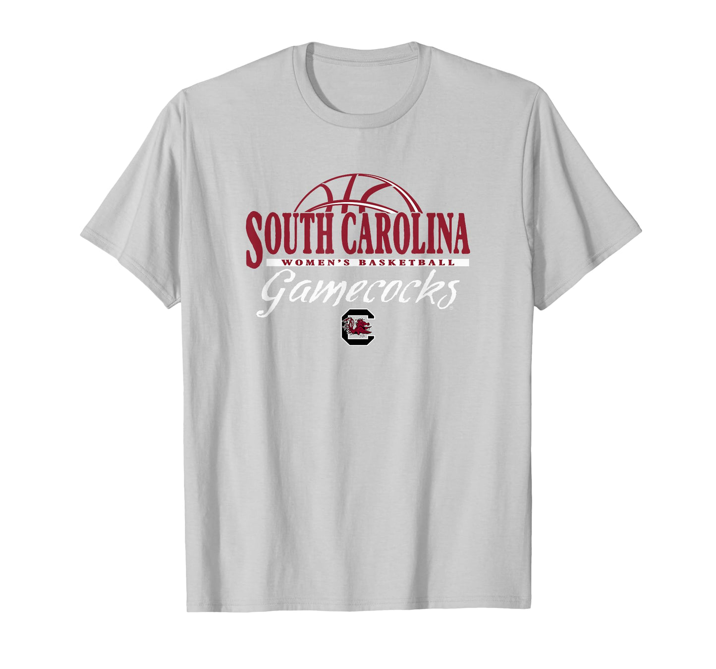 South Carolina Gamecocks Women's Basketball Layup Gray T-Shirt