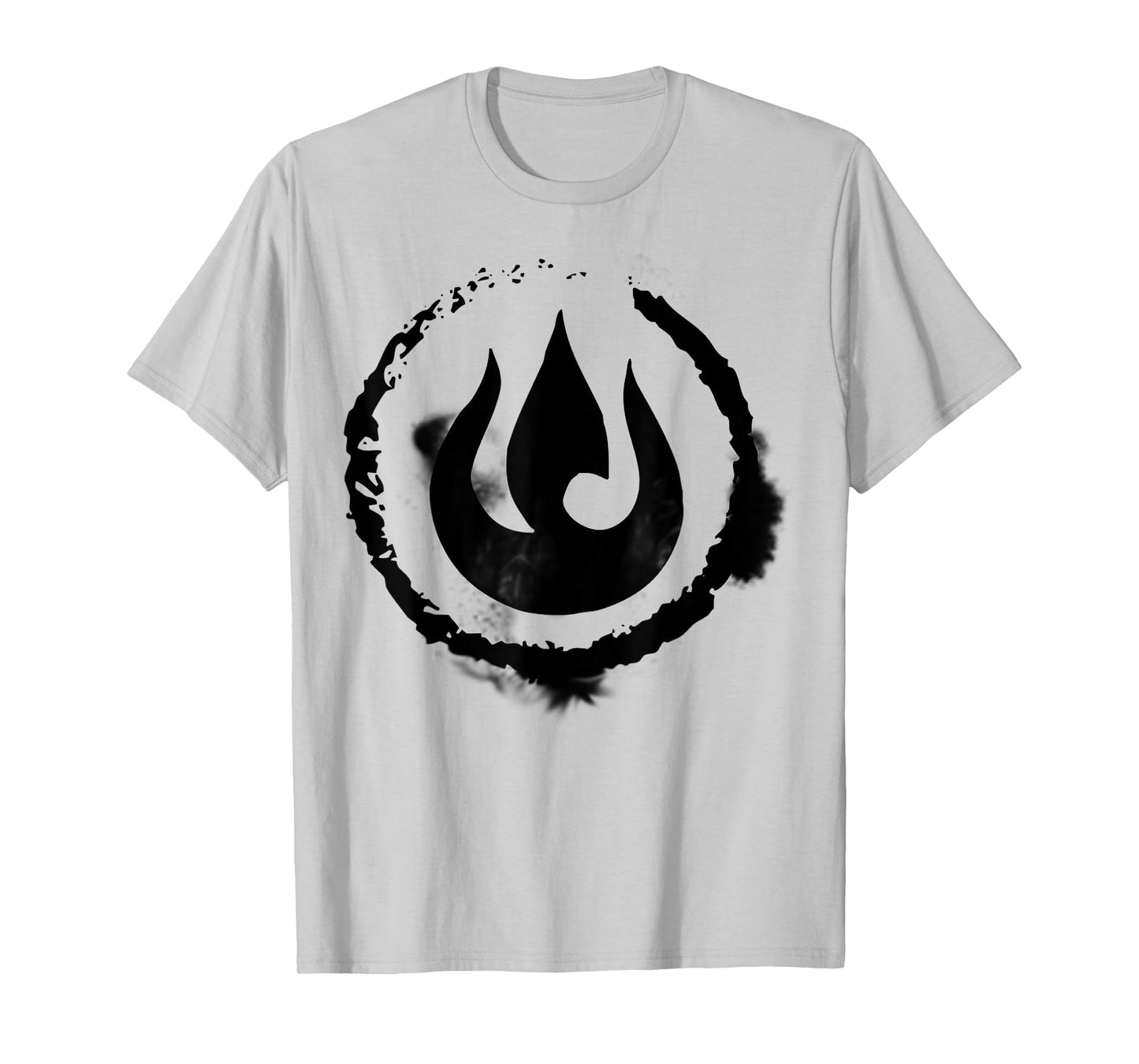 The Legend of Korra Fire Nation Symbol Sketch T-Shirt