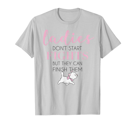 Disney The Aristocats Marie Ladies Don't Start Fights T-Shirt