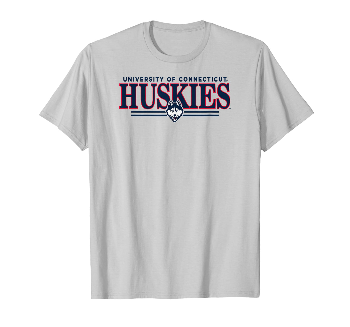 Connecticut Huskies Regalia Gray Officially Licensed T-Shirt