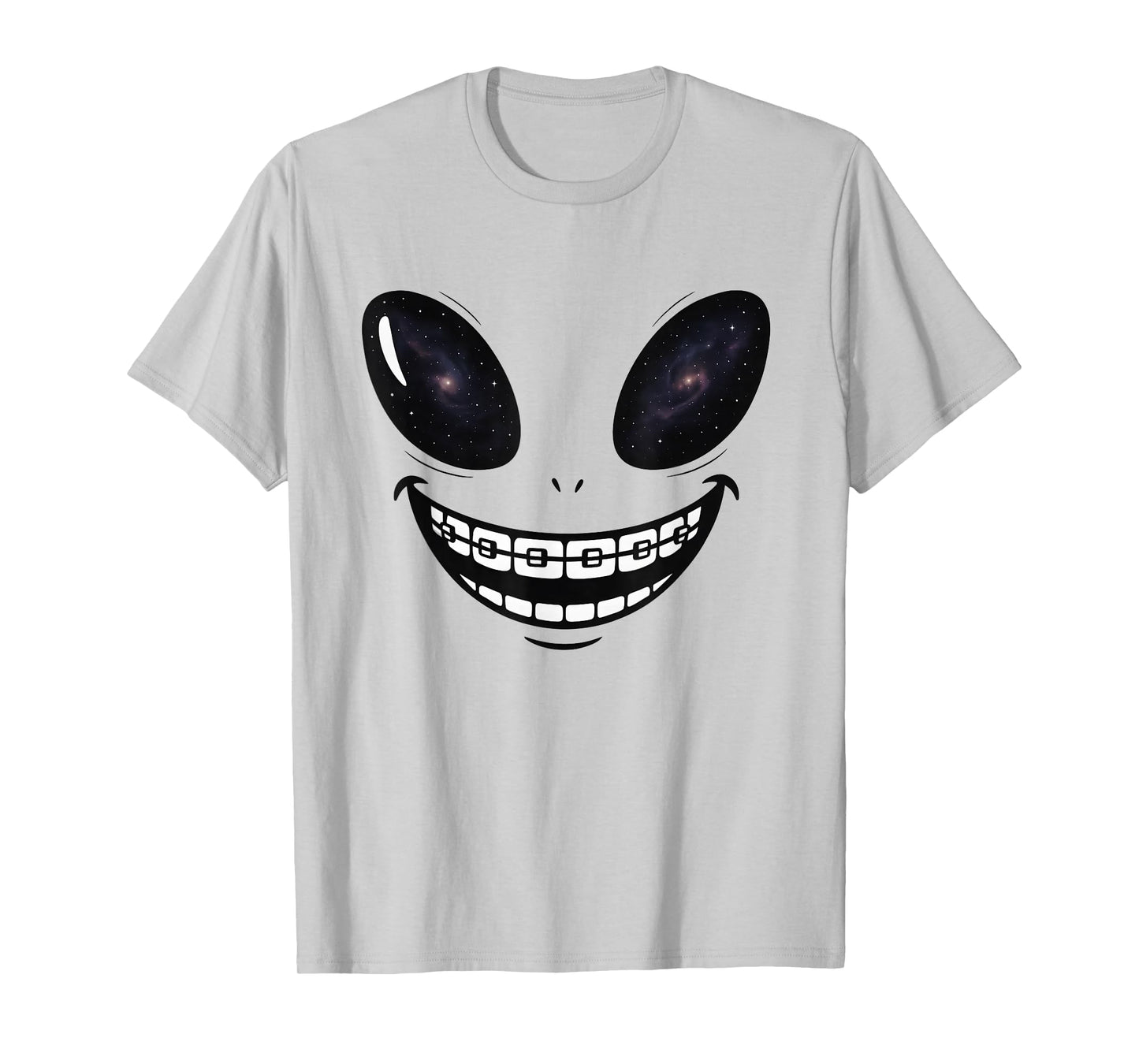 Alien Braces Funny Orthodontics Halloween Costume Dental T-Shirt