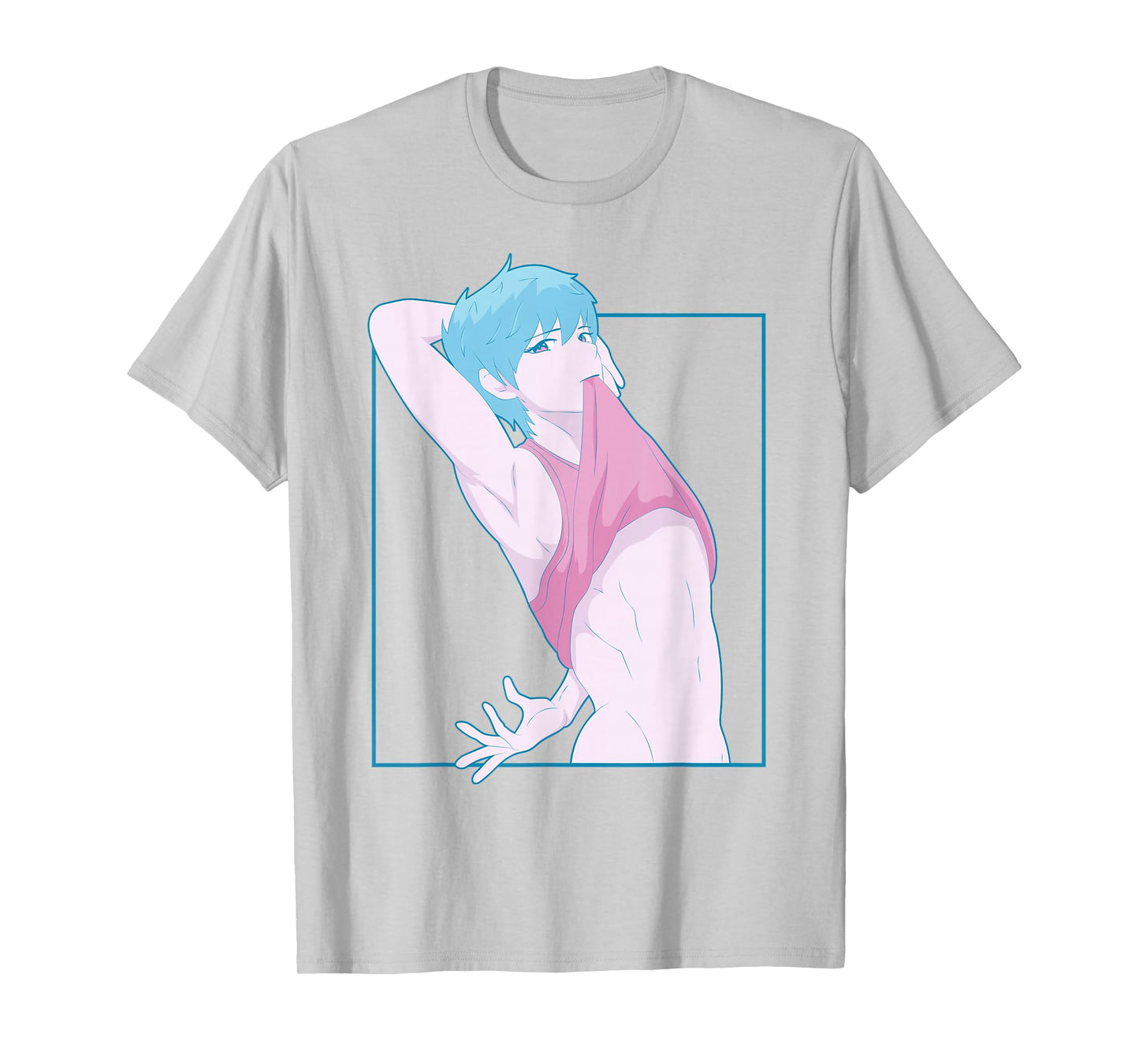 Femboy Anime Boy Aesthetic Crossdressing Yaoi Pastel T-Shirt