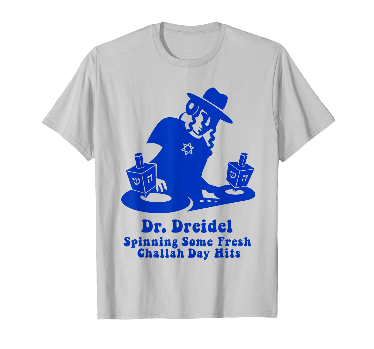 Funny Hanukkah Teen Mens Gift Chanukah DJ Dr. Dreidel Party T-Shirt