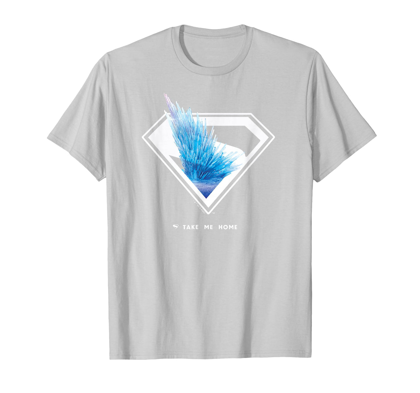 Superman (2025 Movie) Fortress of Solitude Shield T-Shirt