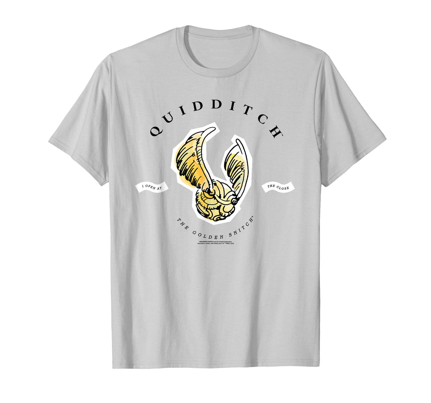 Harry Potter Golden Snitch I Open at the Close T-Shirt