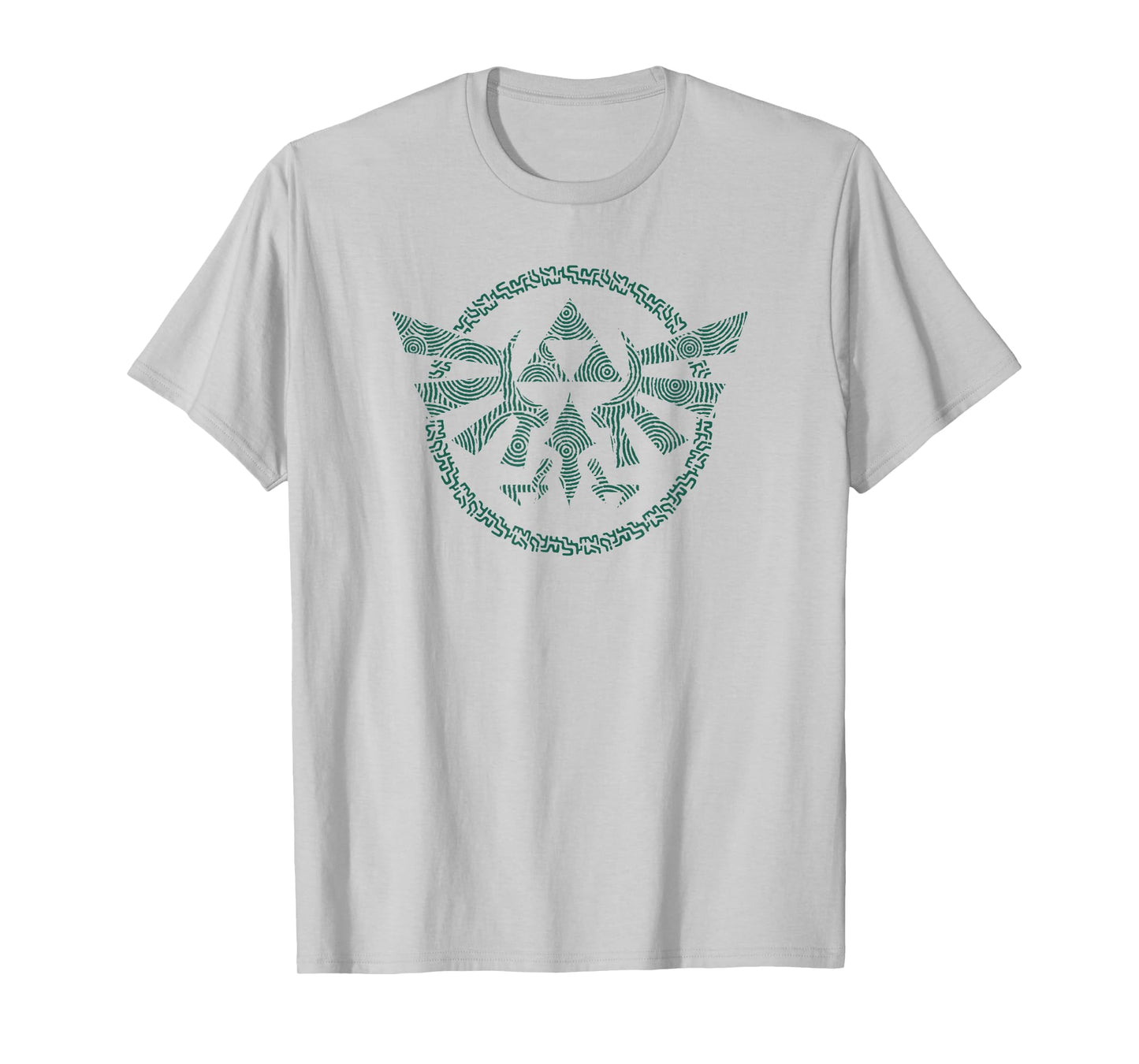 The Legend of Zelda Hyrule Triforce Circular Emblem T-Shirt