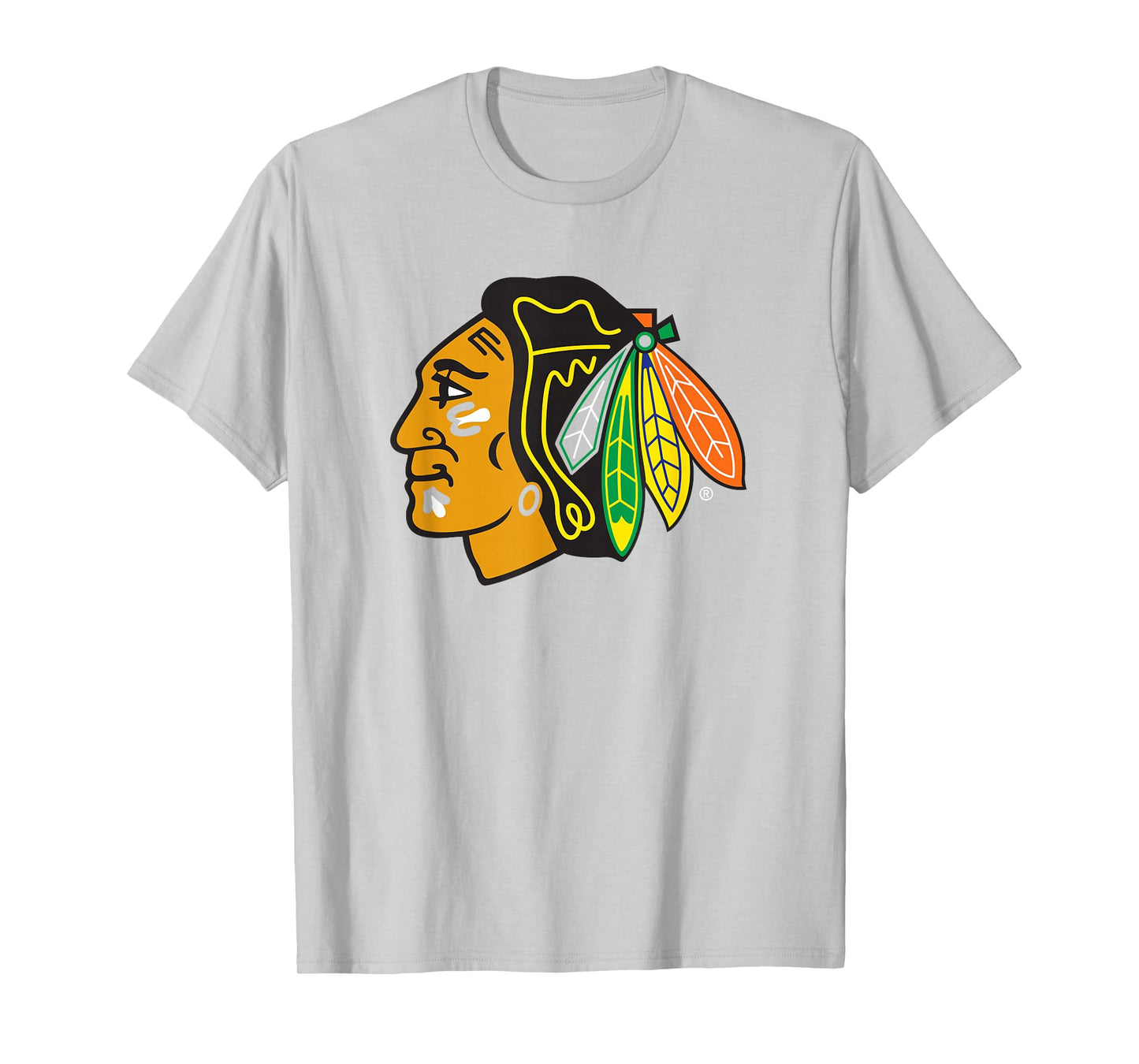 Chicago Blackhawks Icon Red Officially Licensed T-Shirt