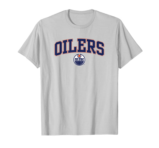 Edmonton Oilers Arch Over Gray Officially Licensed T-Shirt