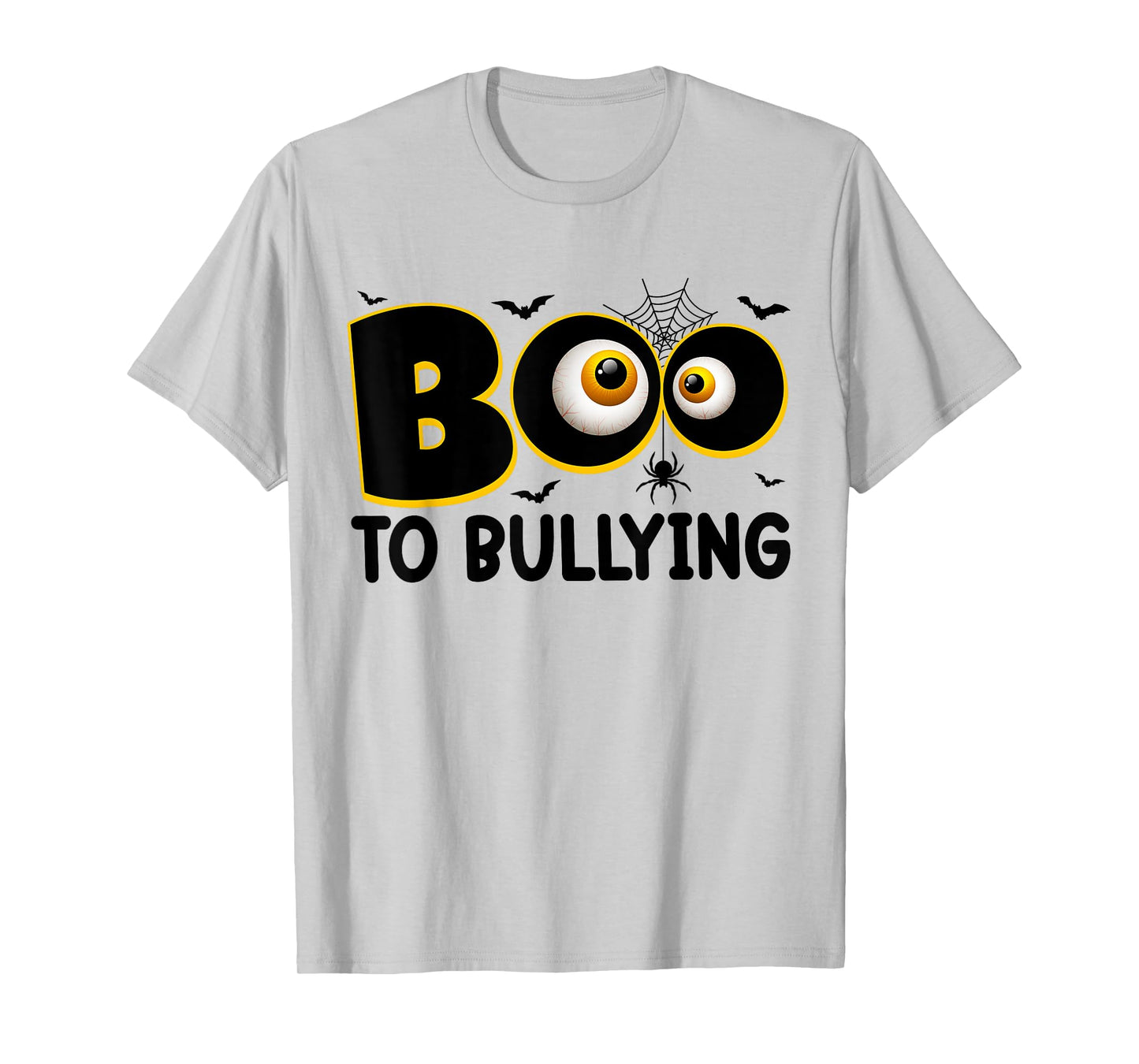 Boo To Bullying Orange Anti Bullying Unity Day Halloween Kid T-Shirt