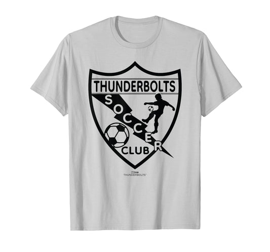 Marvel Thunderbolts Soccer Club Team Emblem T-Shirt