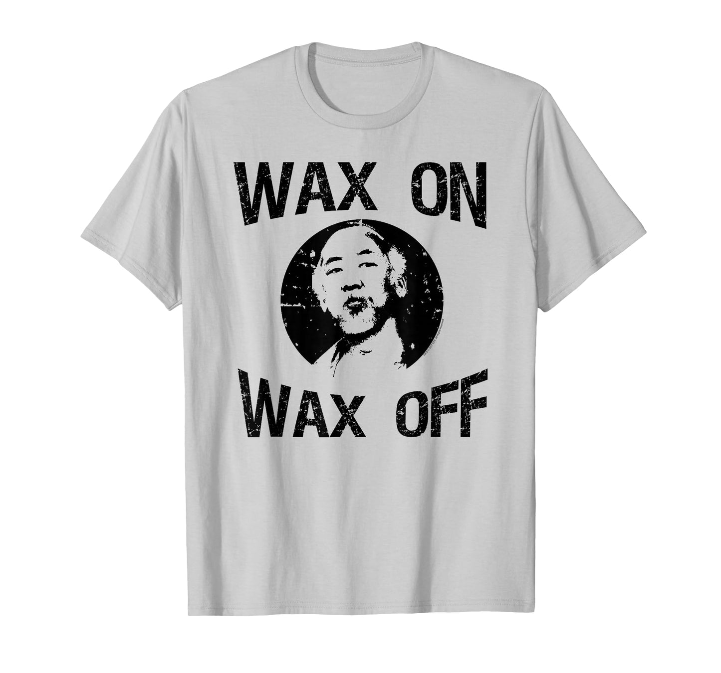 The Karate Kid Wax On Wax Off Miyagi Photo Movie T-Shirt