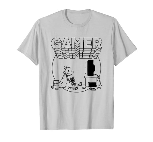 Diary of a Wimpy Kid Gamer Circle Frame T-Shirt
