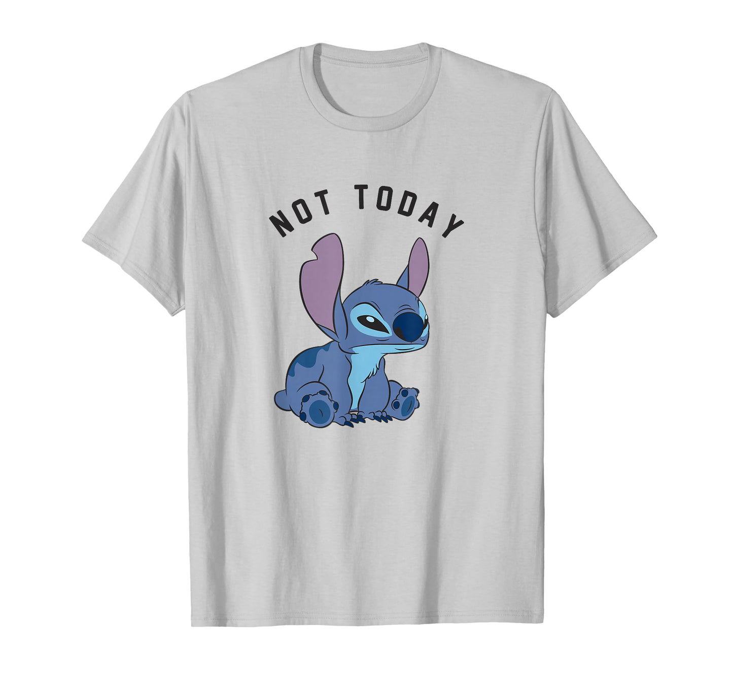 Disney Lilo & Stitch Not Today Sleepy Stitch Portrait T-Shirt
