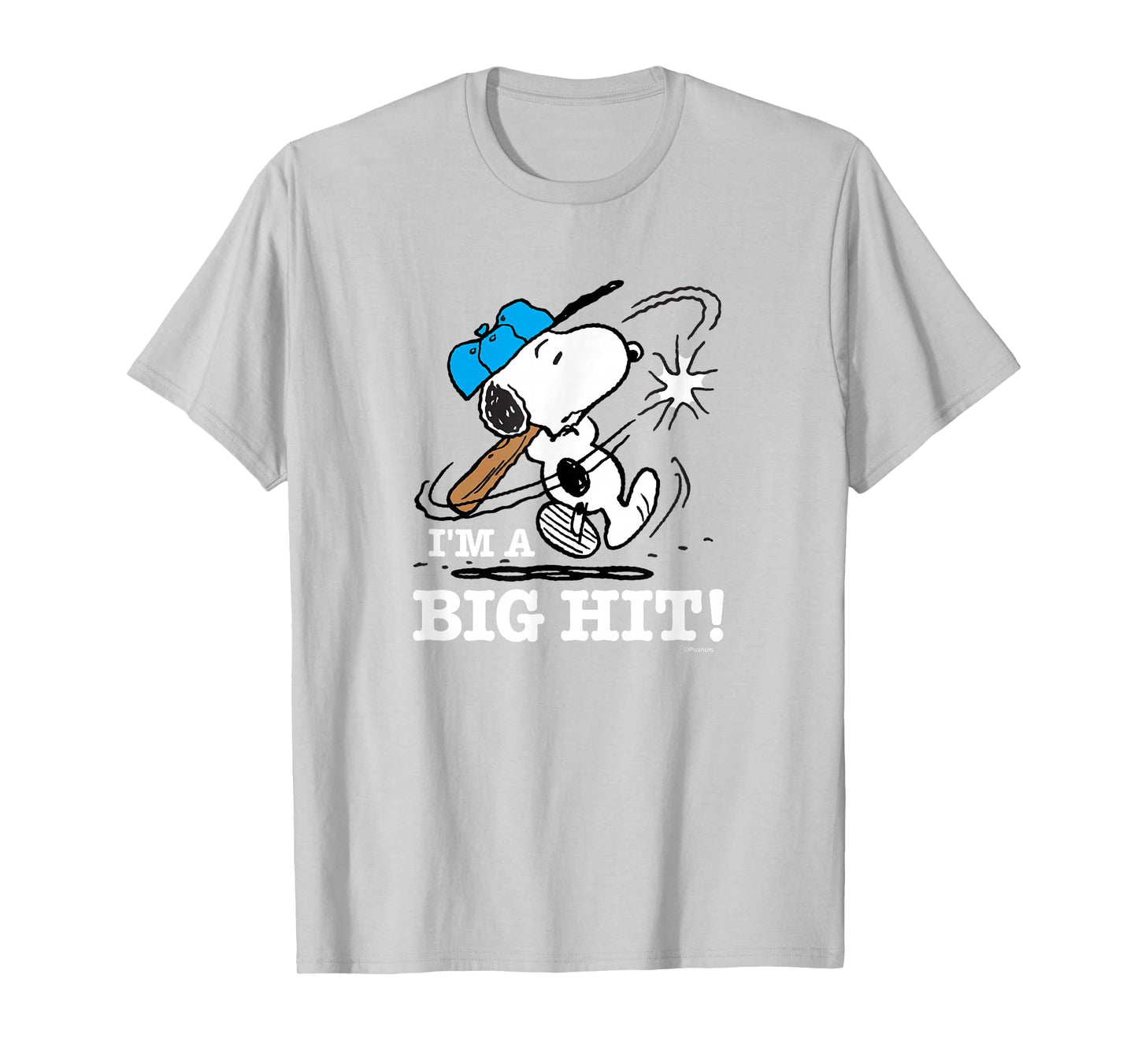 Peanuts - Snoopy Baseball Im A Big Hit T-Shirt