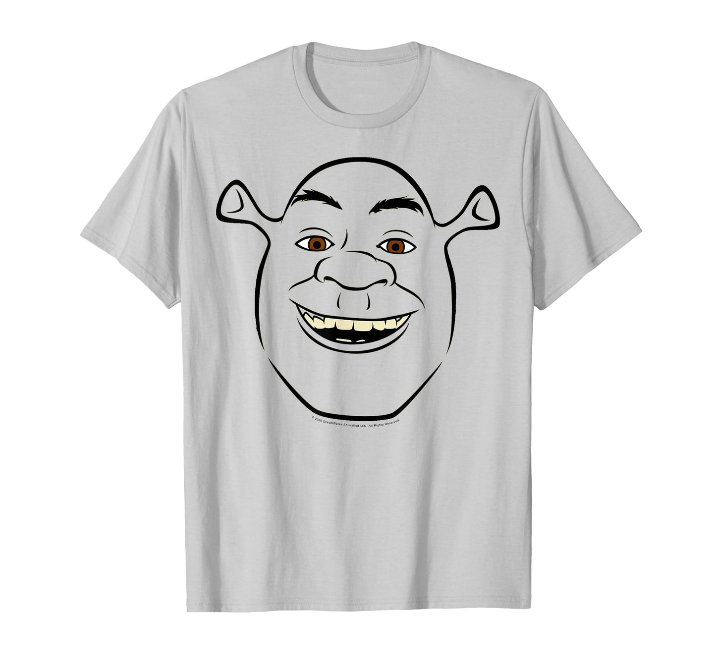 Shrek Big Face Outline T-Shirt