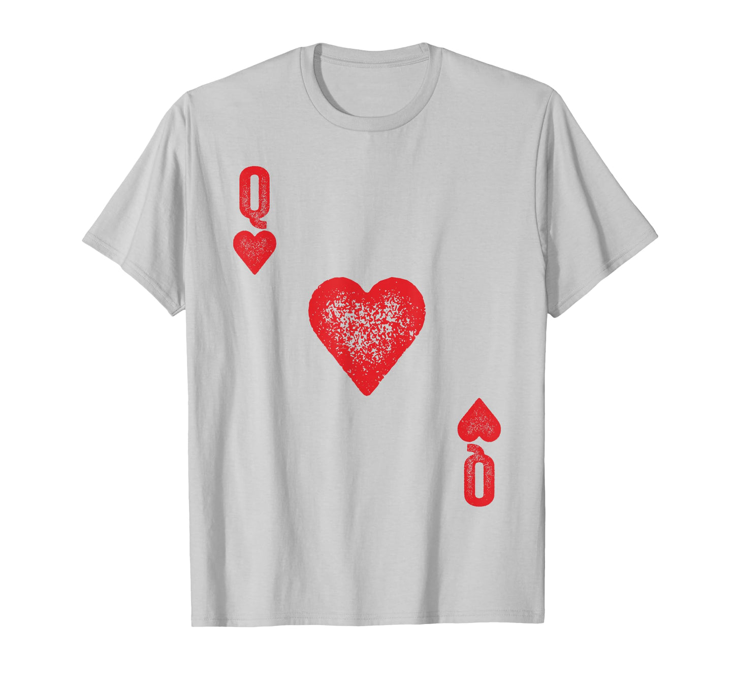 Queen of Hearts Shirt Adult Men Women Kids Card Costume T-Shirt