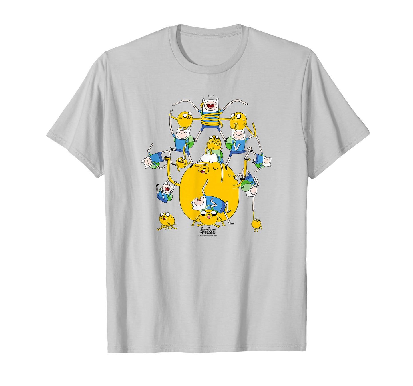 Adventure Time Finn & Jake Group T-Shirt