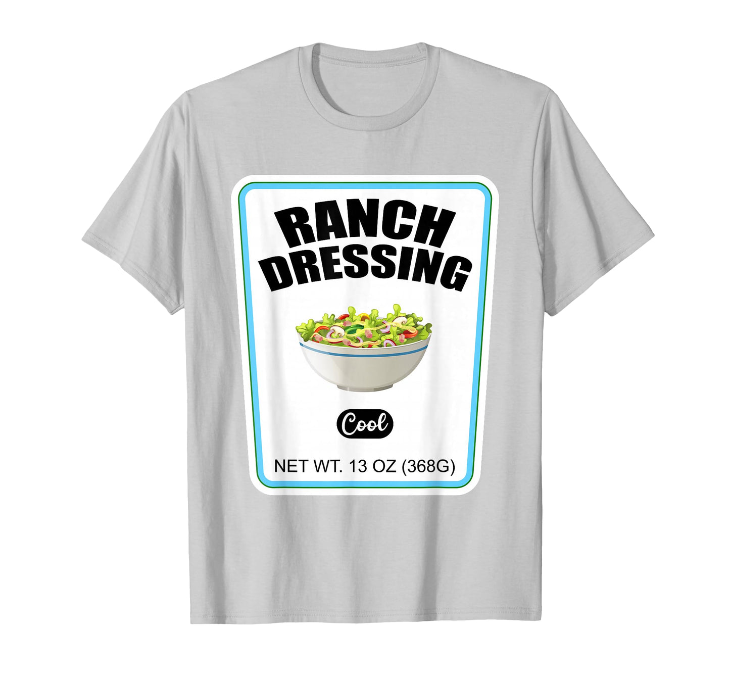Halloween Matching Costume Ranch Dressing Bottle Label T-Shirt