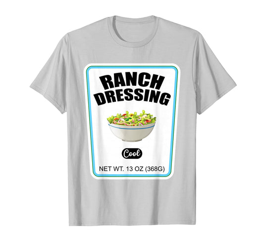 Halloween Matching Costume Ranch Dressing Bottle Label T-Shirt