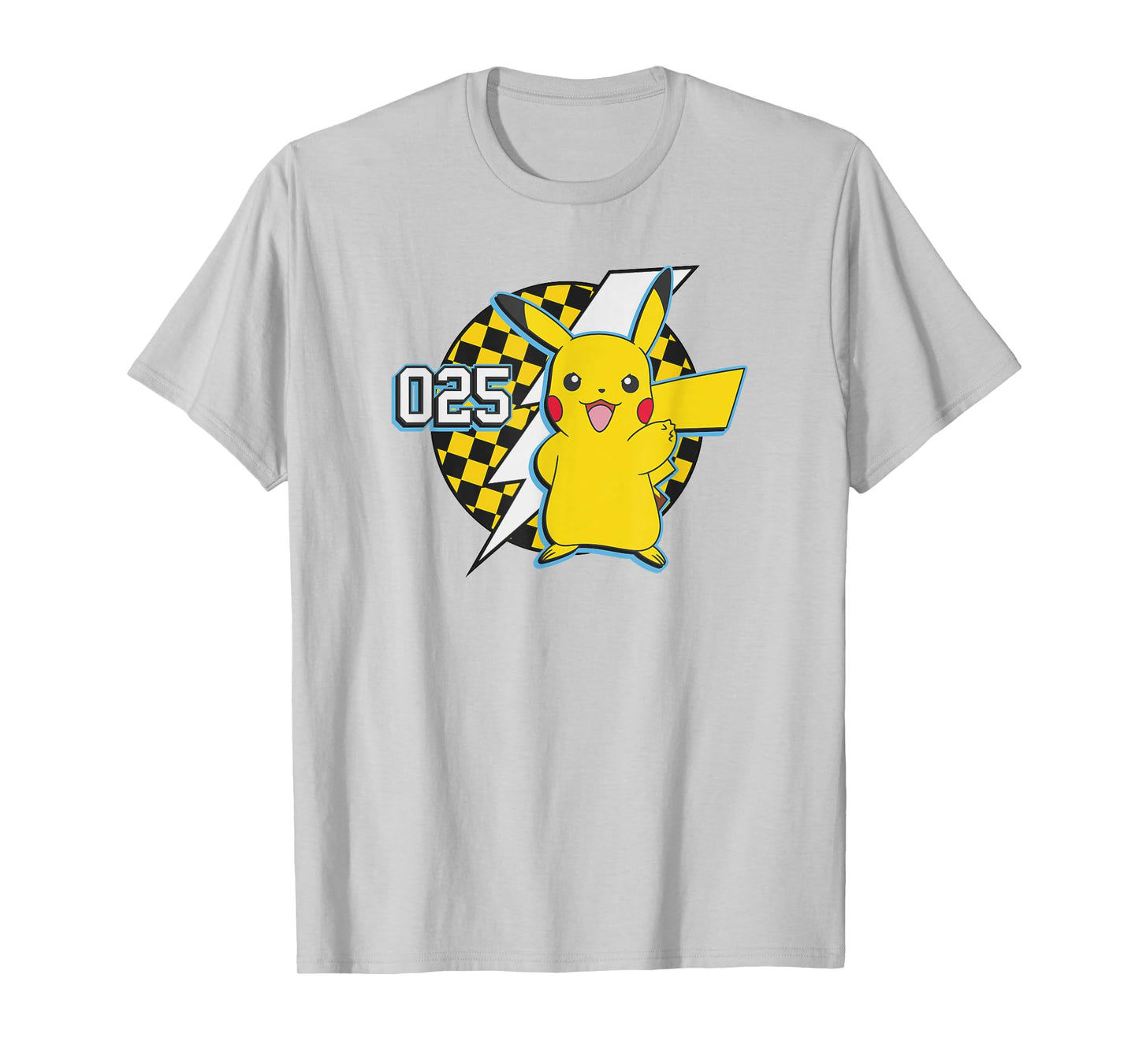 Pokémon Pikachu 025 Pika Racer Number Logo T-Shirt