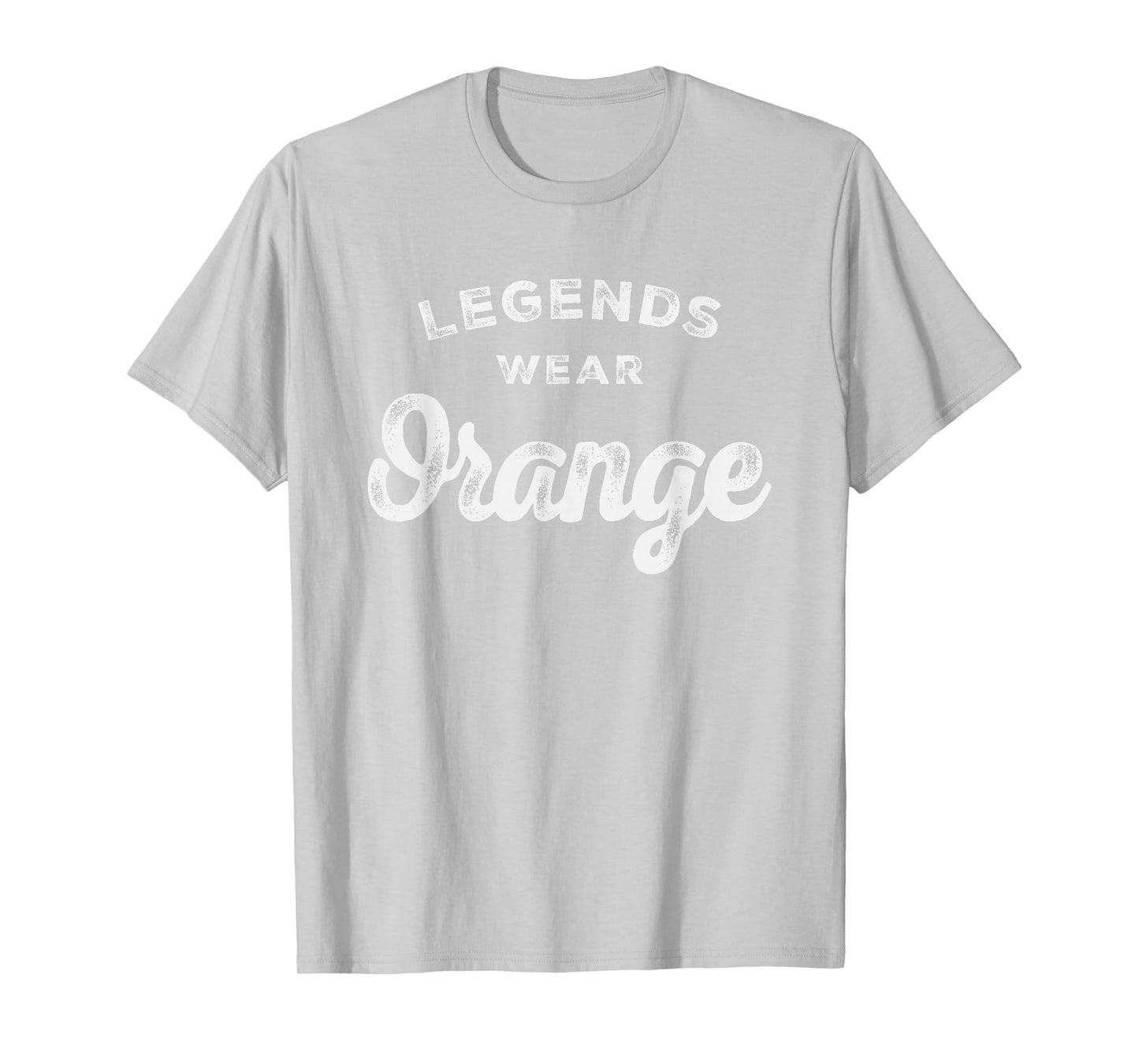 Legends Wear Orange Team Spirit Game Gear Color War T-Shirt