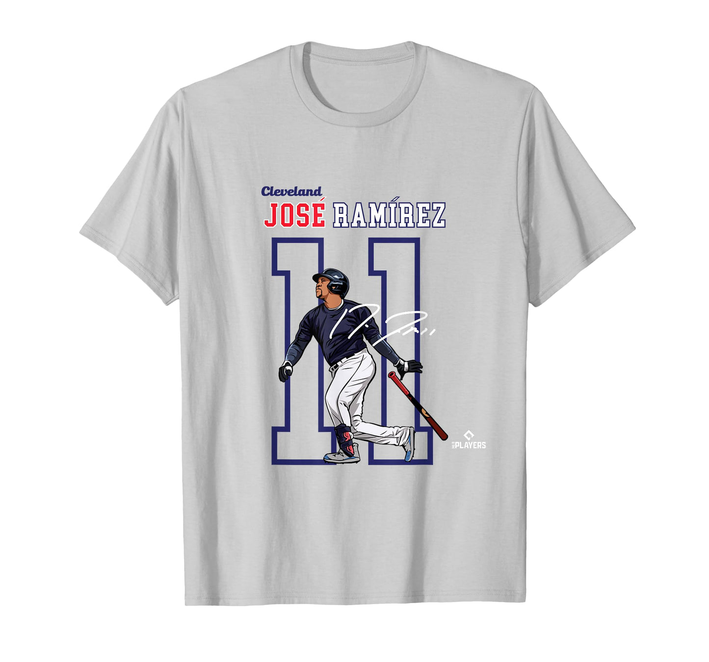 Jose Ramirez | Cleveland Baseball Players | MLBRMR3004 T-Shirt