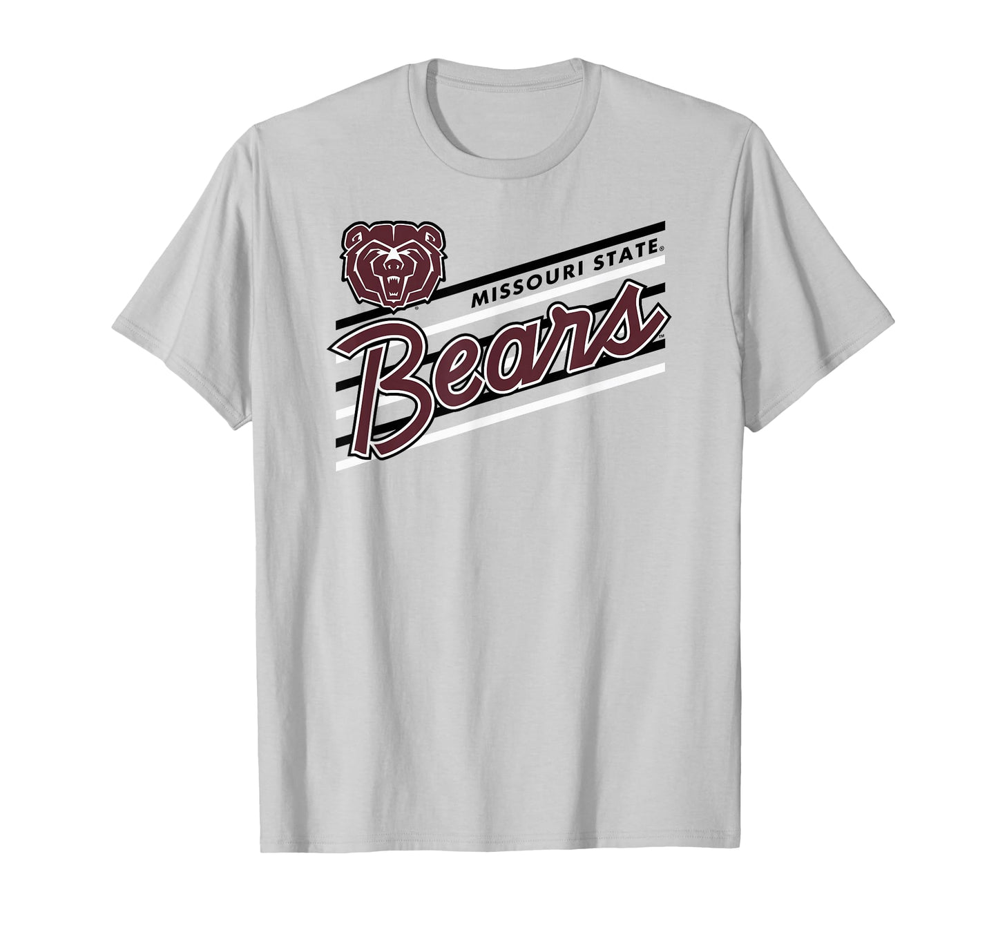 Missouri State Bears Retro Performer Gray T-Shirt