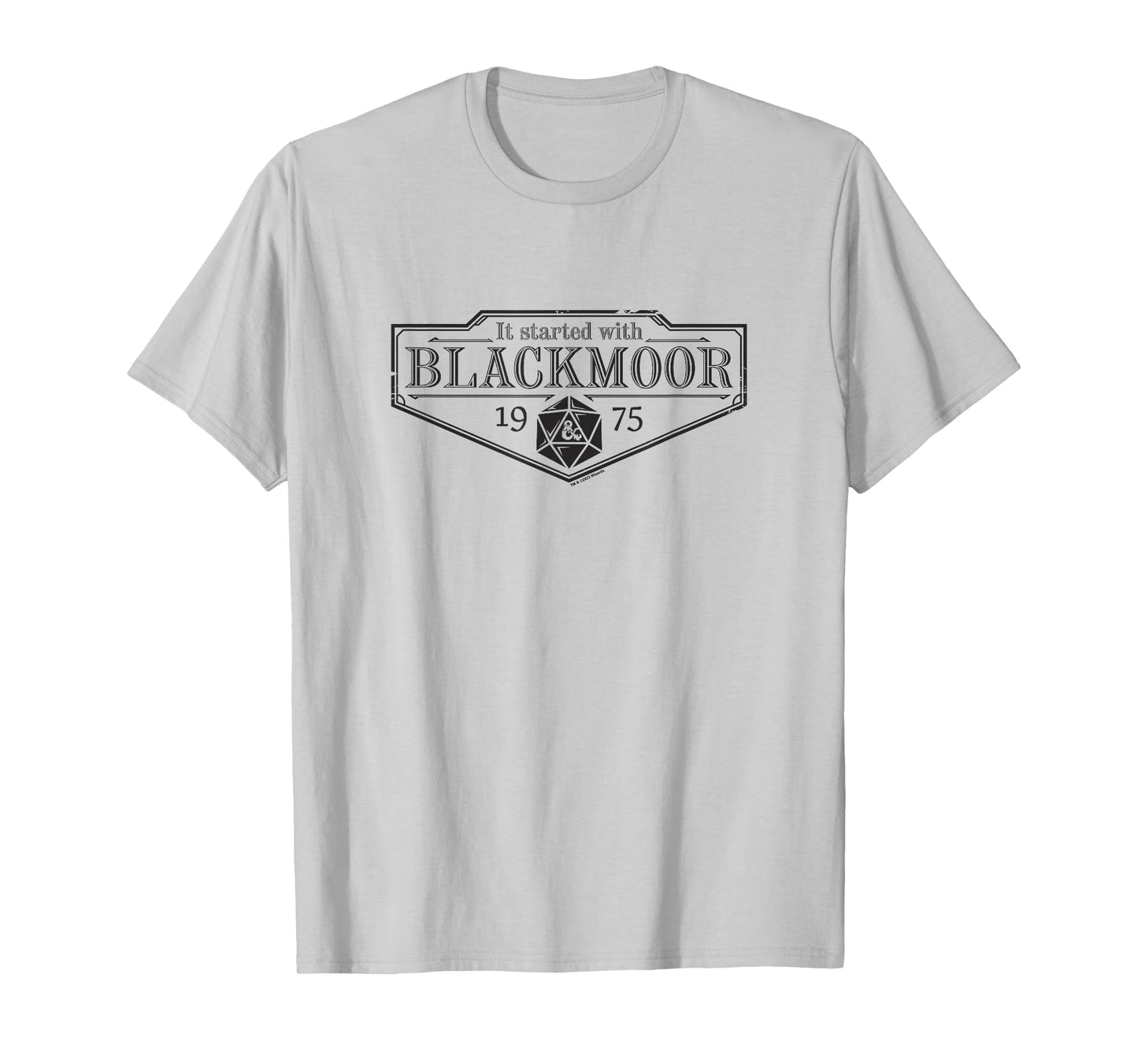 Dungeons & Dragons 50th Anniversary Started With Blackmoor T-Shirt