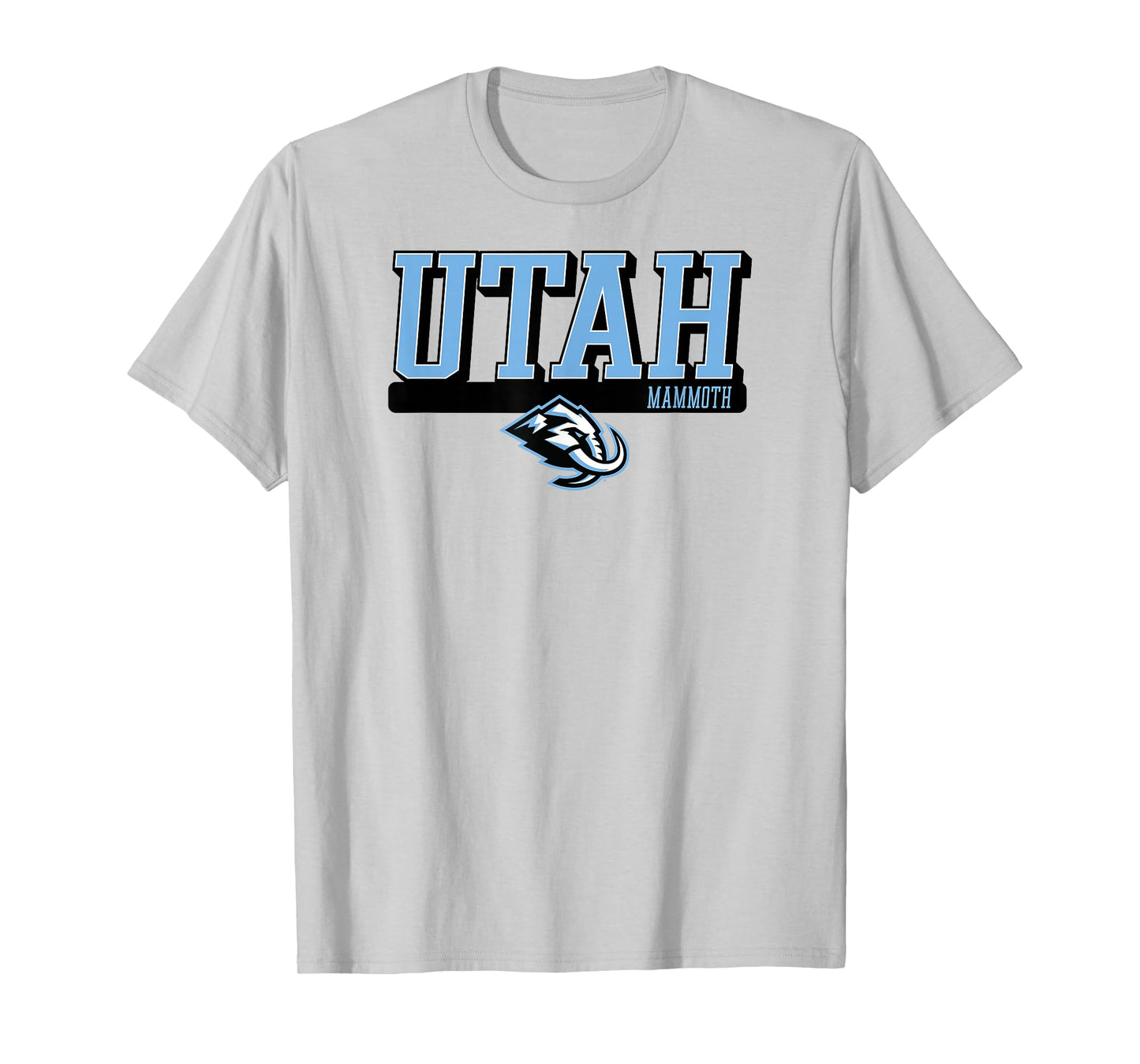 Utah Mammoth Faceoff Gray NHL Officially Licensed T-Shirt