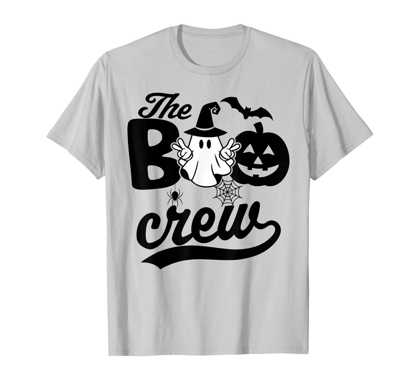 The Boo Crew Halloween Ghost Pumpkin T-Shirt