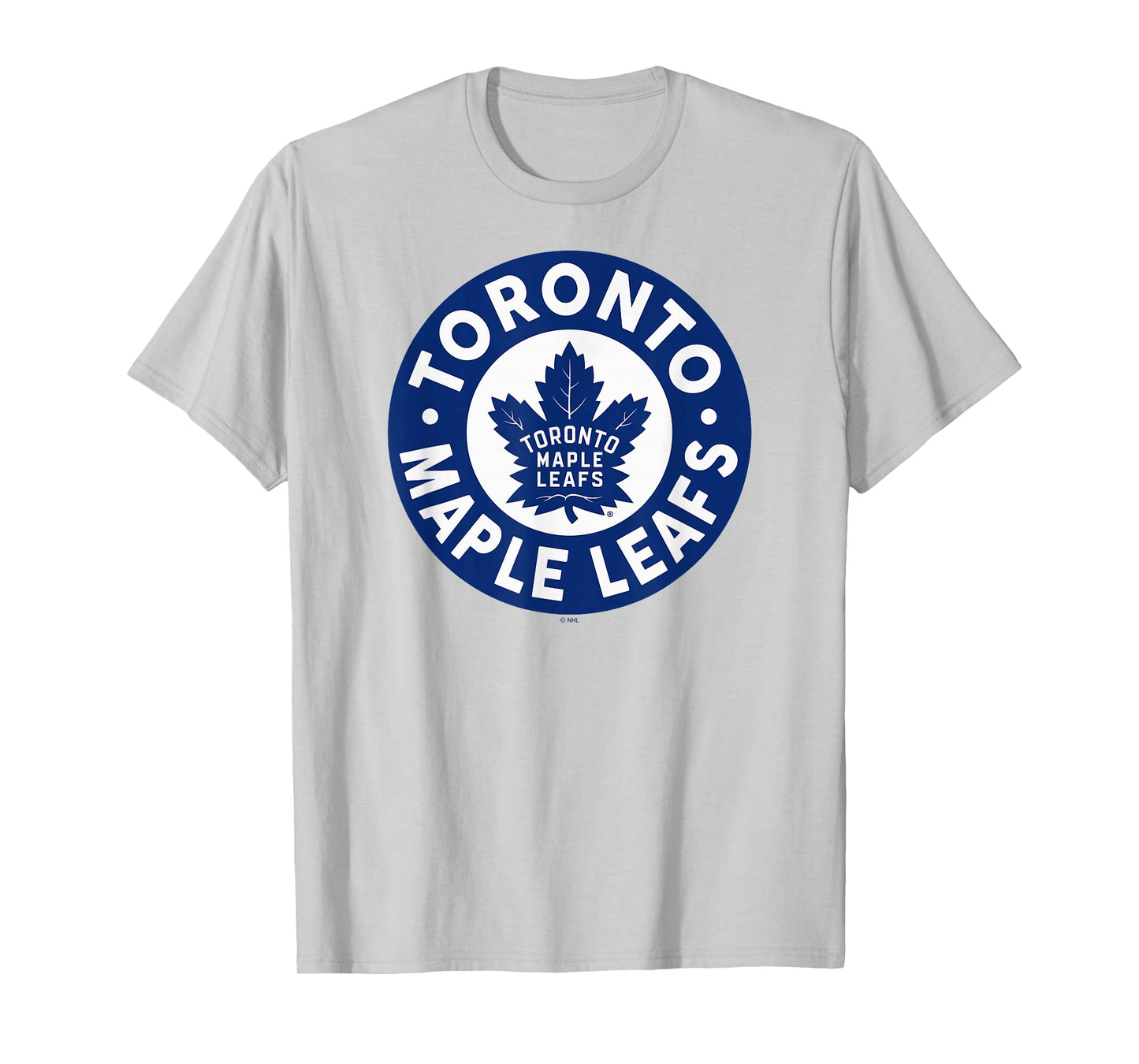 Toronto Maple Leafs Symbol Gray Officially Licensed T-Shirt