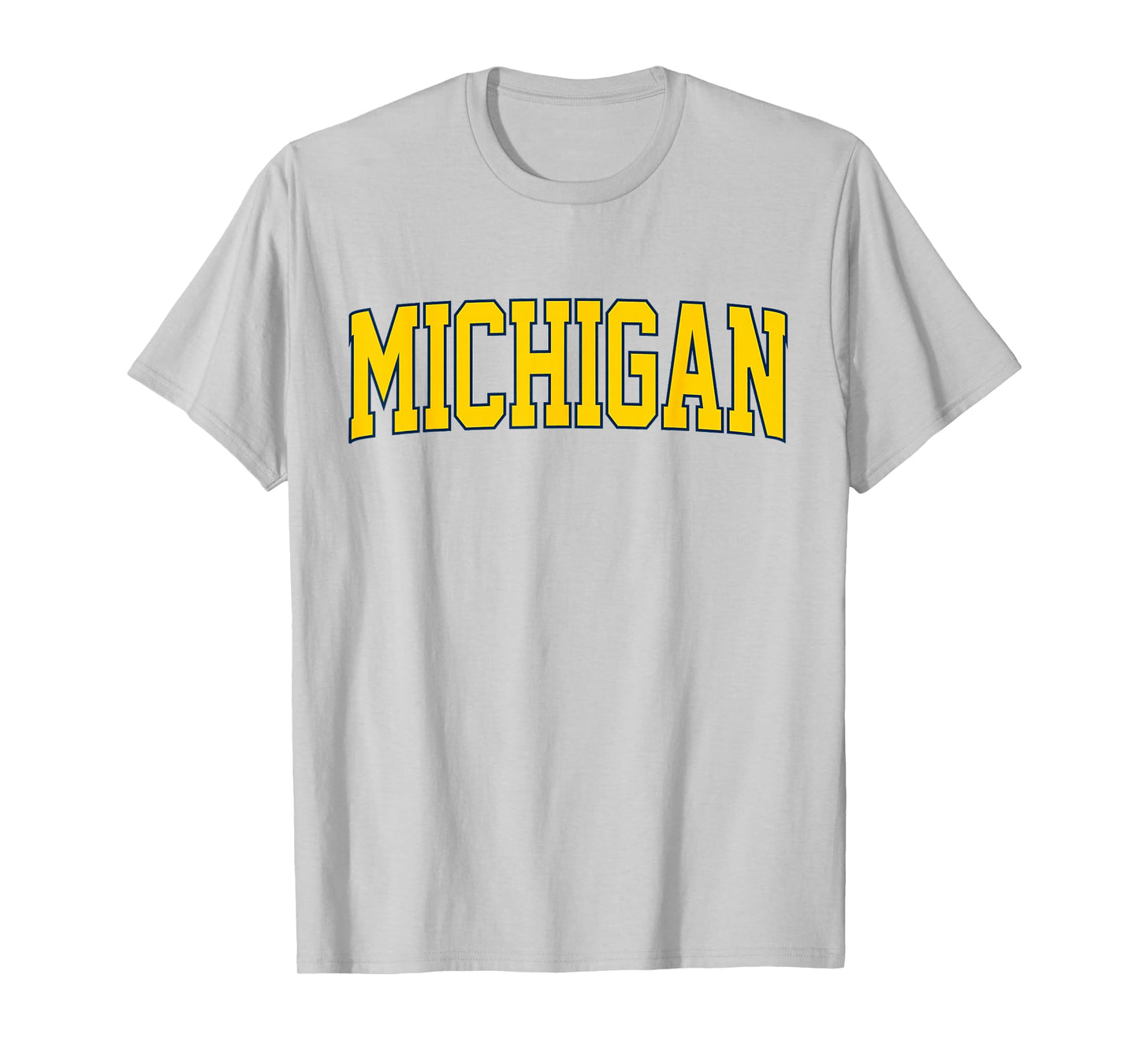 Vintage Michigan Blue Men Women Retro Michigan T-Shirt Tee T-Shirt