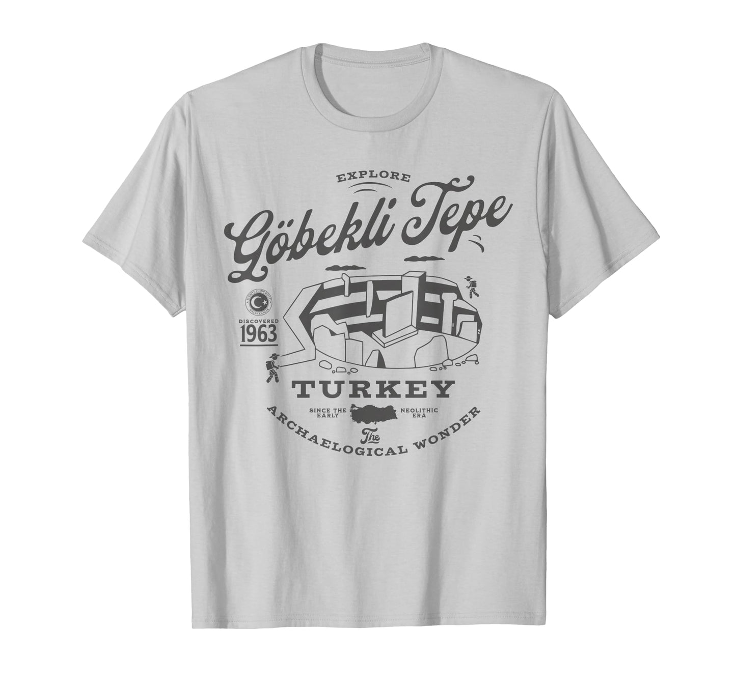 Explore Gobekli Tepe Discovered 1963 Archaeological Wonder T-Shirt
