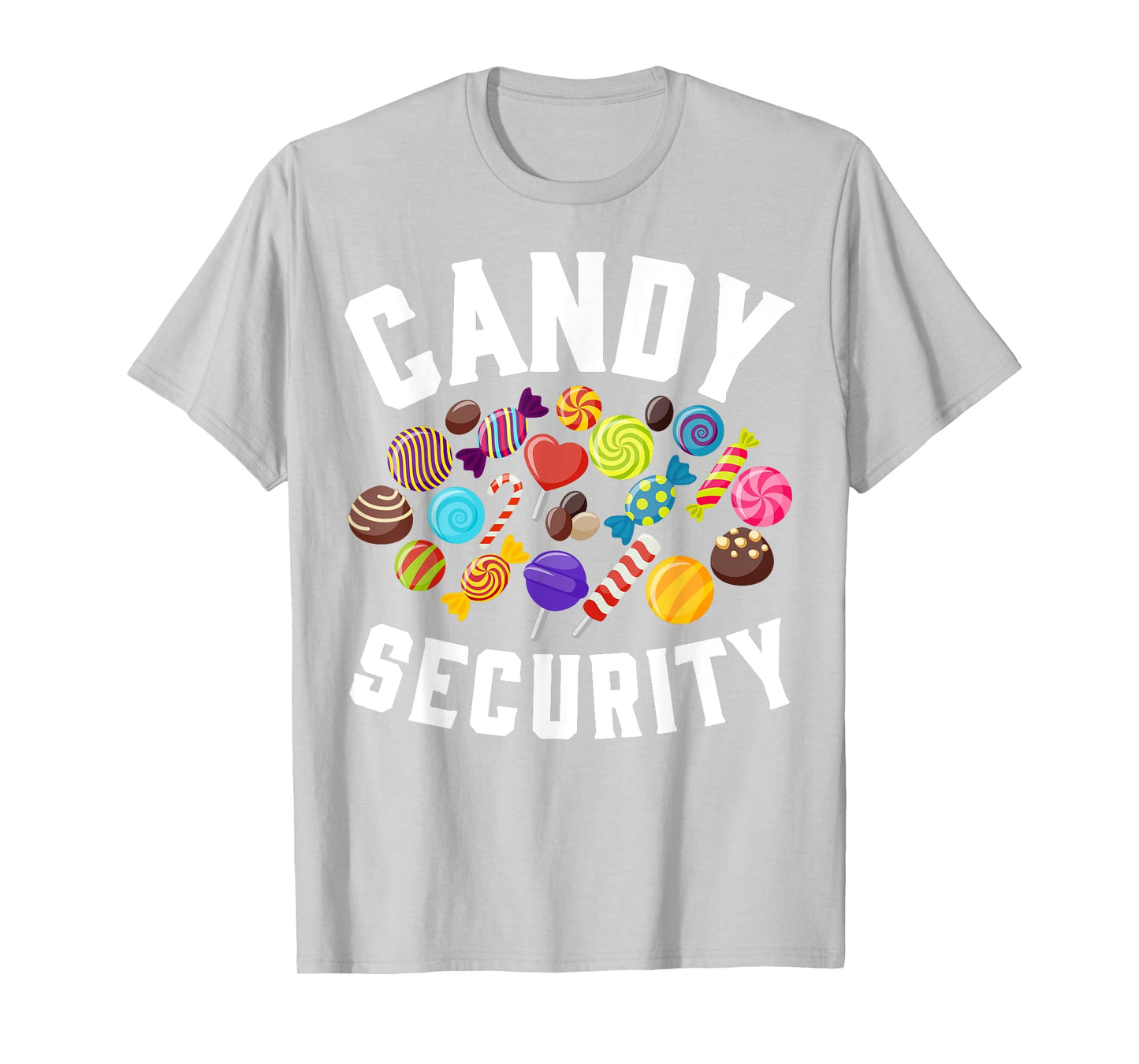 Candy Security Funny Parents Halloween Party Costume T-Shirt