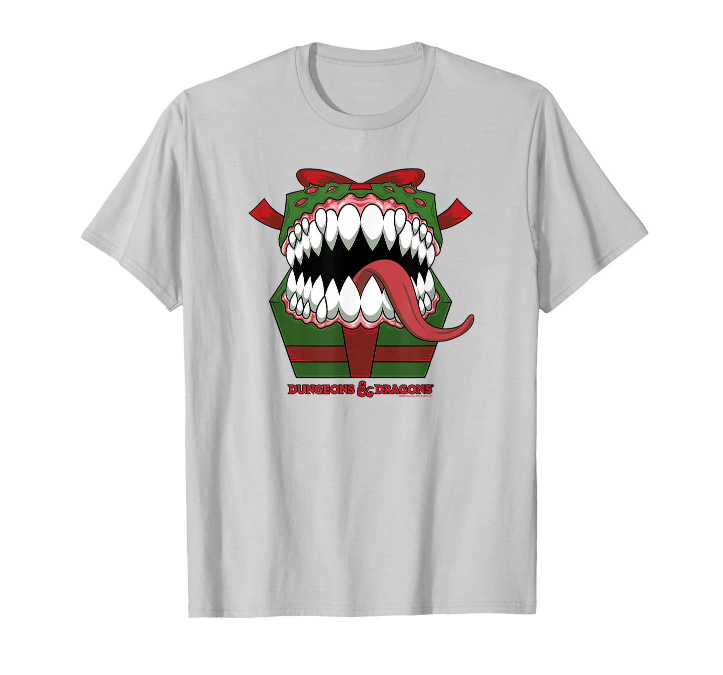 Dungeons & Dragons Christmas Gift Mimic Poster T-Shirt