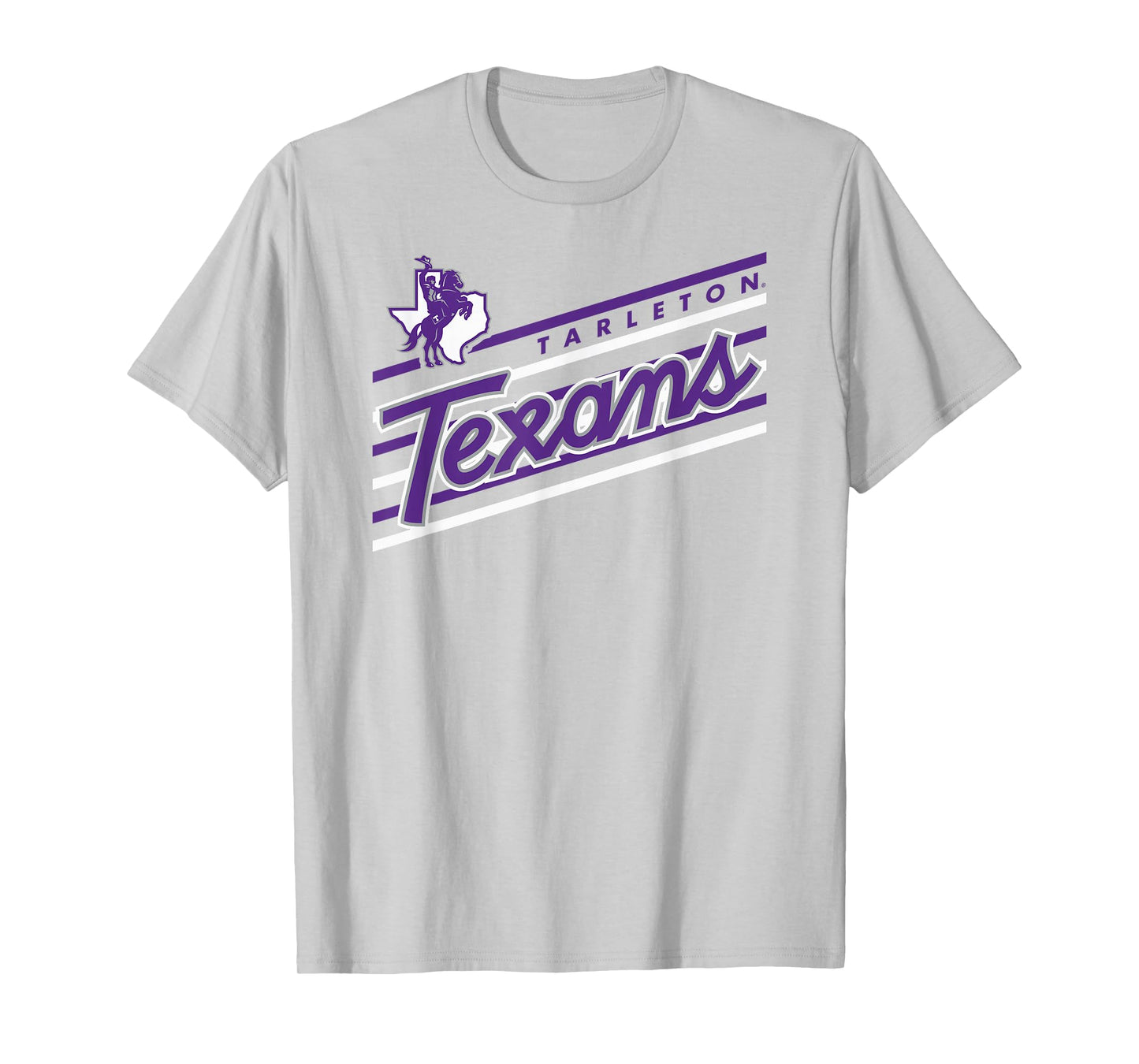 Tarleton State Texans Retro Performer Gray T-Shirt
